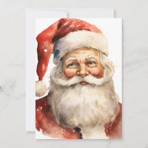 Retro Weihnachten Weihnachtsmann Party Text auf de