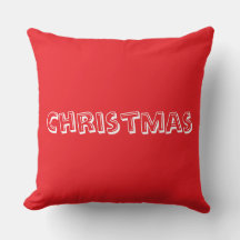 Retro-Weihnachts-Kissen | Festliches Fest