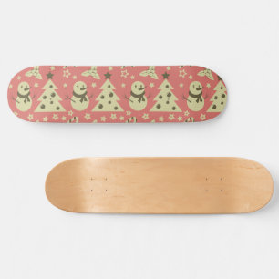 Retro Weihnachtsbäume Heilige Beerenstrasse Skateboard