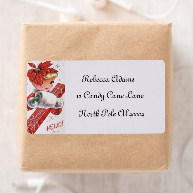 Retro-Weihnachtsbummler (Insitu)