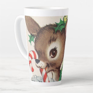Retro-Weihnachtsfest Milchtasse