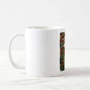 Retro-Weihnachtsmann-Bauernmarkt-Weihnachten Kaffeetasse
