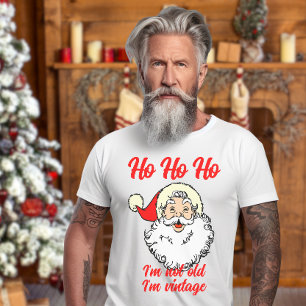 Retro Weihnachtsmann Ich bin nicht alt ich bin vin T-Shirt