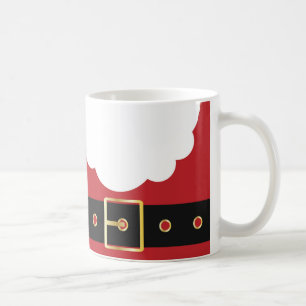 retro Weihnachtsmann Kaffeetasse