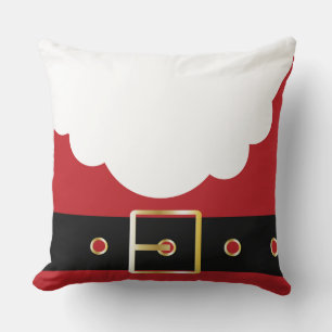 Retro Weihnachtsmann Kissen
