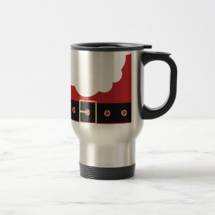 retro Weihnachtsmann Reisebecher
