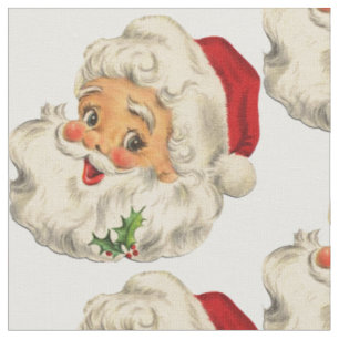 Retro Weihnachtsmann  Stoff