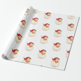 Retro Weihnachtspapier Geschenkpapier