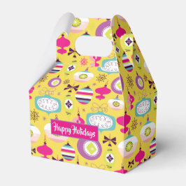 Retro Weihnachtsschmuck Gefallen Box Geschenkschachtel