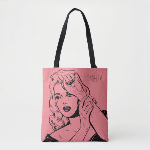 Retro Weinende Frau-Tasche Tasche
