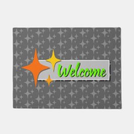 Retro Welcome Doormat Fußmatte