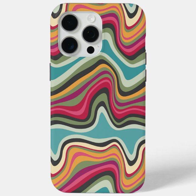 Retro-Welle MANA Case-Mate iPhone Hülle (Rückseite)