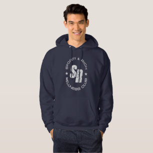 Retro Wellness Club Sportmode Herren Hoodie