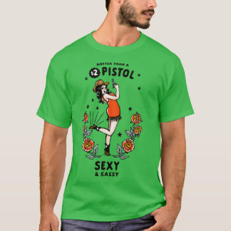 Retro Western Cowgirl Shirt Sexy Sassy Geschenk