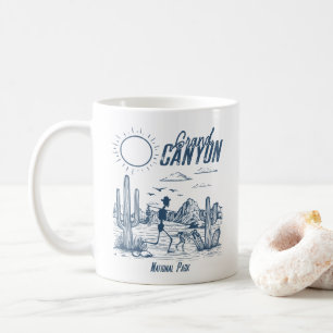 Retro Western Grand Canyon National Park Tal Kaffeetasse