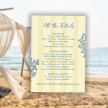 Retro-Whimsical-gestreifte Strandhochzeitsdetails