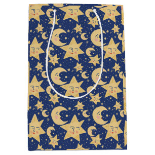 Retro Whimsy Goth Celestial Mittlere Geschenktüte