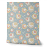 Retro Whimsy Pastel Leopard Punkte und Kreise