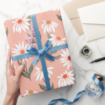 Retro White Daisy