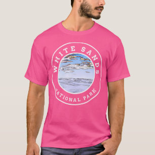 Retro White Sands Nationalpark New Mexico Wandern T-Shirt