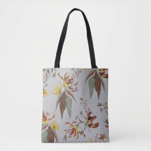 Retro wilde Blume Vintage Stimmung, botanische Pfl Tasche