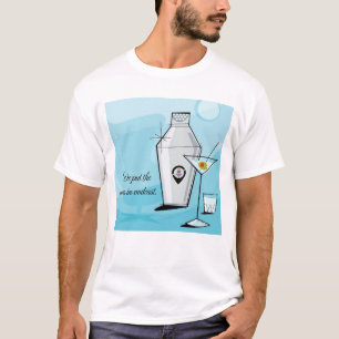 Retro Wir stecken den Wodka in das Vodcast-T-Shirt T-Shirt