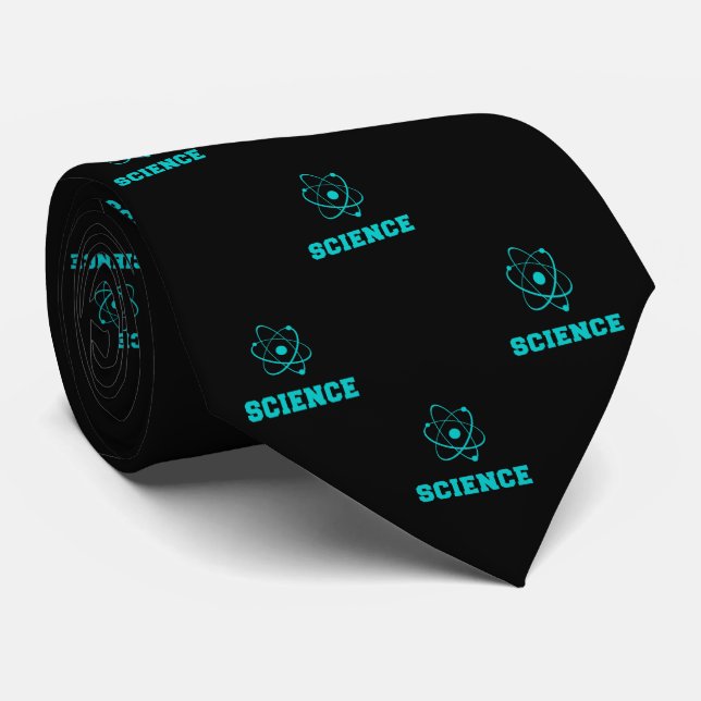 Retro Wissenschafts-Akademie Krawatte (Gerollt)