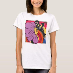 Retro Wonder Blume - 70er Cartoon Art T-Shirt