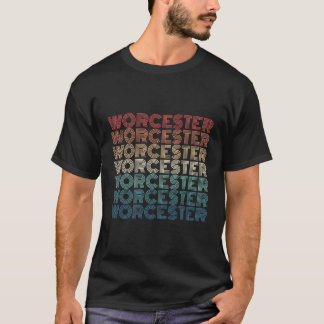 Retro Worcester Massachusetts T-Shirt