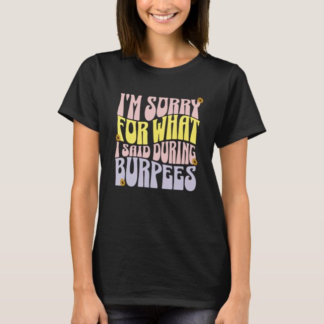 Retro-Workout T-Shirt (Vorderseite)