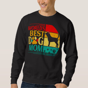 Retro World's Best Beagle Dog Mama Mother Day Sweatshirt