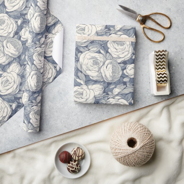 Retro-Wrapping-Papier für die Blume der strahlende Geschenkpapier (Kunsthandwerk)