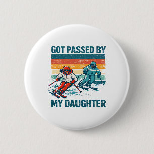 Retro wurde von meiner Tochter getreten Lustiger S Button