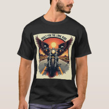 Retro-Wüsten-Highway-Motorrad-Bruderschaft-Biker