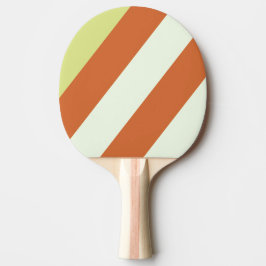 Retro-Wüstenpfeife Streifen Tischtennis Schläger