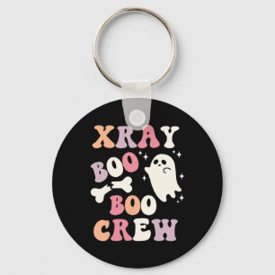 Retro Xray Boo Boo Crew Ghost Röntgeningenieur Hal Schlüsselanhänger