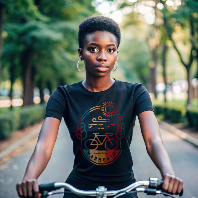 Retro Yarmouth Radweg. T-Shirt (Von Creator hochgeladen)