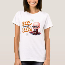 Retro Yeah ich habe ein Baby T-Shirt