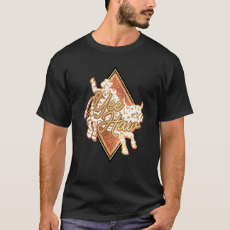 Retro Yeehaw Western Cowgirls Pferd T-Shirt