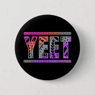 Retro Yeet Shirt Funny Sprichwort Slang Men Boy Gi Button