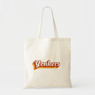 Retro Yonkers New York Tragetasche