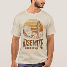 Retro Yosemite Kalifornien Sonnenuntergang Nationa
