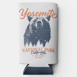 Retro Yosemite Nationalpark California Selters Dosenkühler