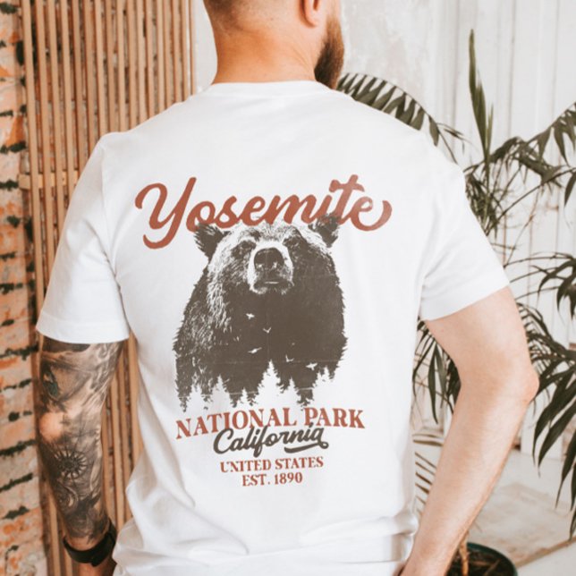 Retro Yosemite Nationalpark California T-Shirt (Von Creator hochgeladen)