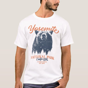 Retro Yosemite Nationalpark California T-Shirt