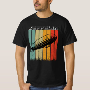 Retro-Zeppelin-Luftschiff Zepelin Zepplin T-Shirt