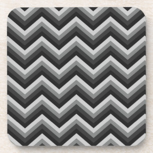 Retro-Zickzack-Chevron-Muster Getränkeuntersetzer