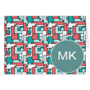 Retro Ziegelstein-Muster