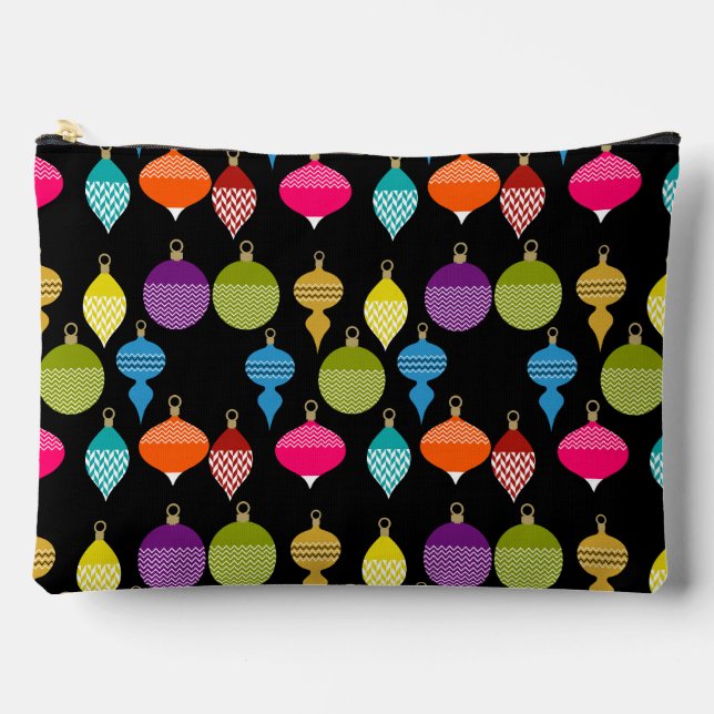 Retro-Zierball Zubehörtasche (Vorderseite)