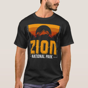 Retro Zion Nationalpark USA Vintages Utah Abenteue T-Shirt